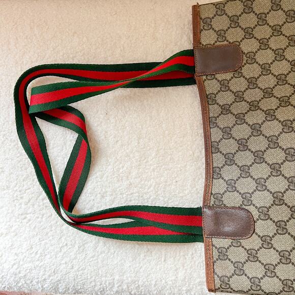 GUCCI Ophidia Sherry Line Monogram Tote Bag - Picture 10 of 11